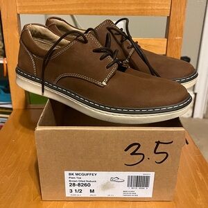 Brown Nubuck Boy’s Shoes